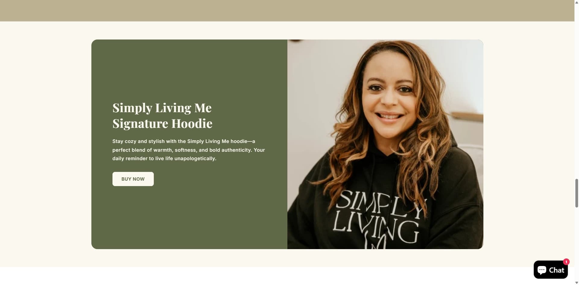 Simplylivinme – Lifestyle & Wellness eCommerce Website screenshot 2