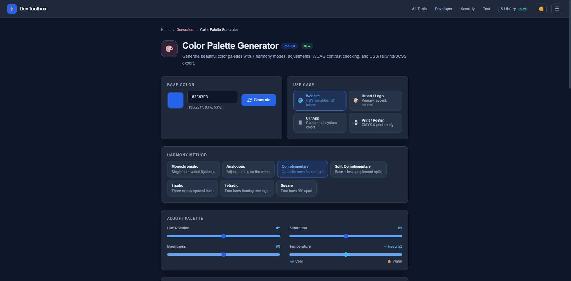 Dev Tools – Developer Utilities Platform screenshot 2
